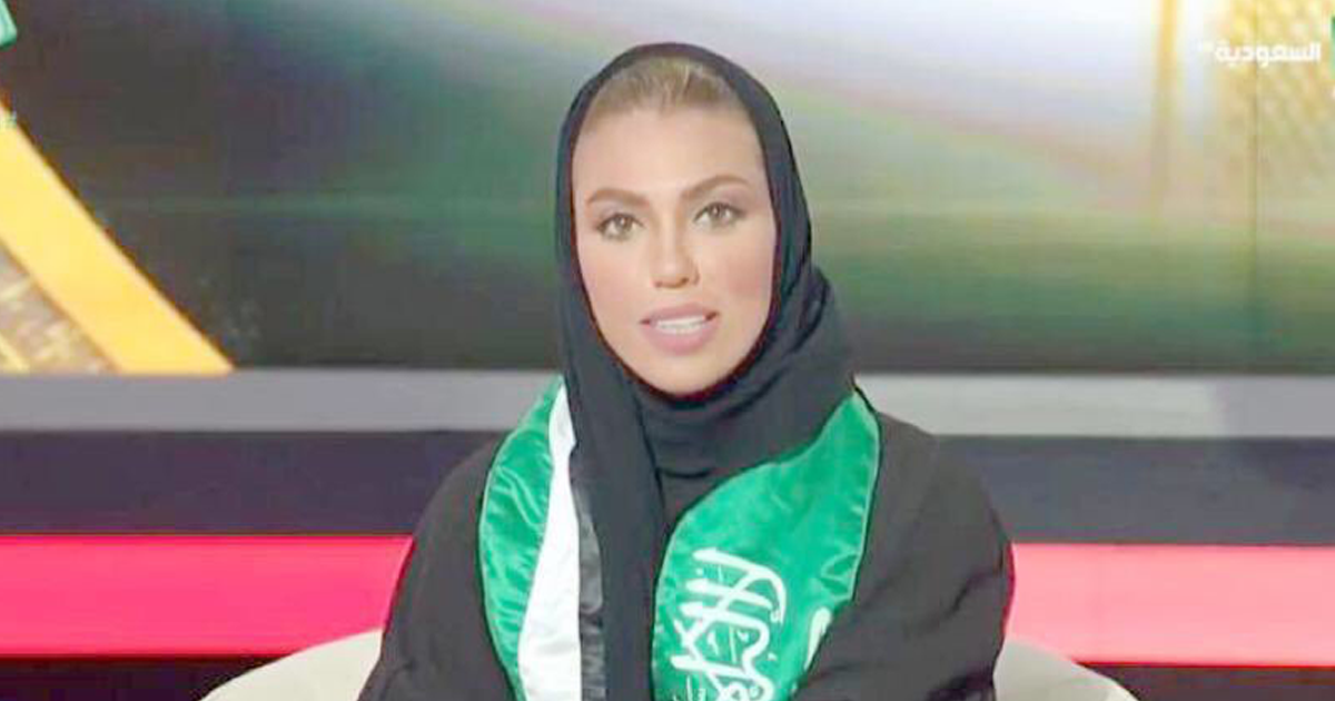 هذه أول مذيعة سعودية تظهر على الشاشة السعودية وئام الدخيل تصنع تاريخ 