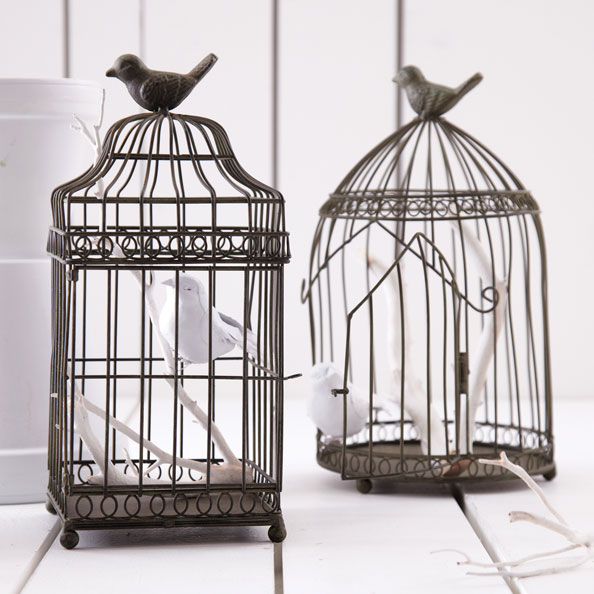 Vintage bird cages Dhs295 each