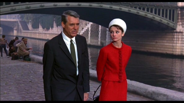 With Carey Grant in Charade