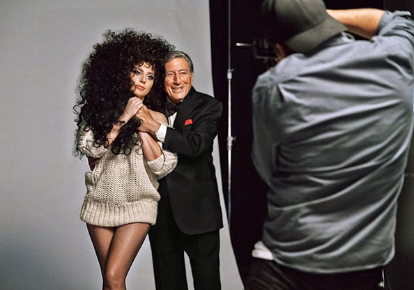Tong-Bennett-and-Lady-Gaga_HM-Holiday-2014-Campaign