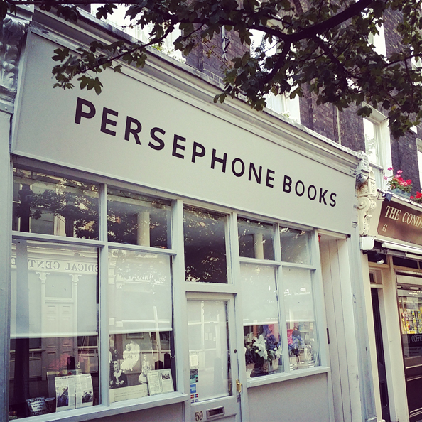 Persephone Books Store, london fashion week 