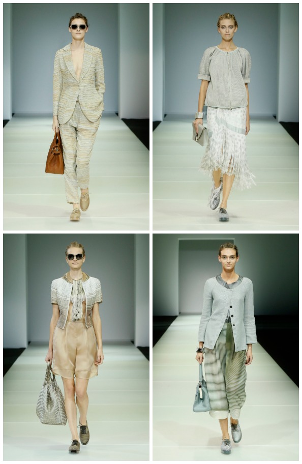 Giorgio Armani spring summer 2015 milan fashion week