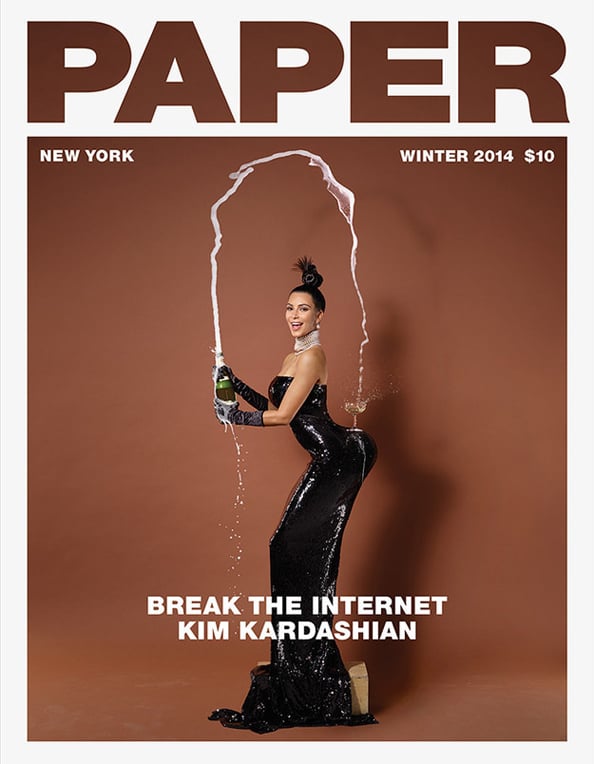 kim kardashian Paper mag