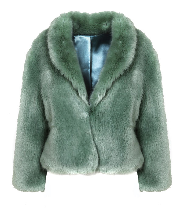 miss selfridge fur jacket 