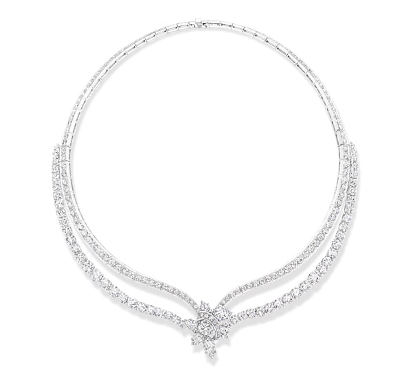 Secret Cluster Diamond Necklace, POA, Harry Winston
