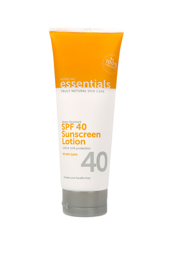 Herbline Essentials Sun Screen SPF 40 retails Dhs109 at pharmacies across the UAE and Kuwait