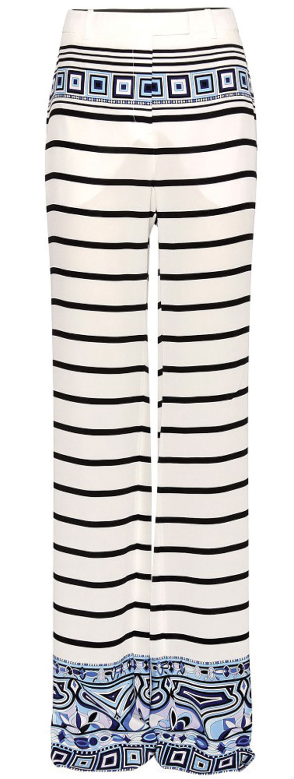 Trending, striped trousers from Emilio Pucci, mytheresa.com
