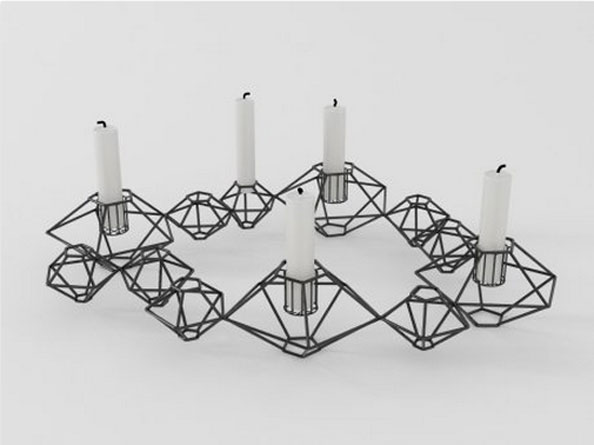 Candle Holder, Dhs385, thebowerycompany.com
