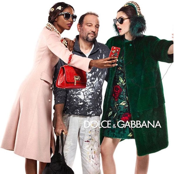 Tami Williams in the latest Dolce & Gabbana ad campaign