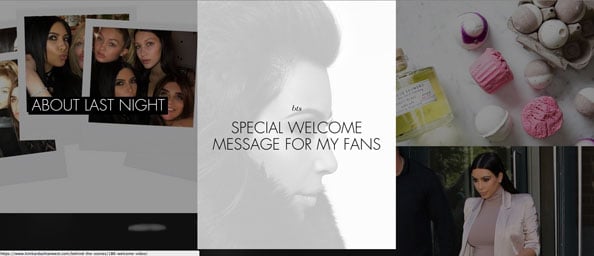 Kylie Jenner and Kim Kardashian Launch Website