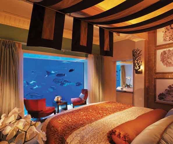 Atlantis, The Palm_Underwater Suites_ Bedroom