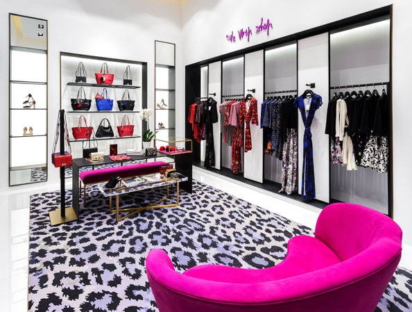 The new Diane Von Furstenberg store in City Centre Mirdiff