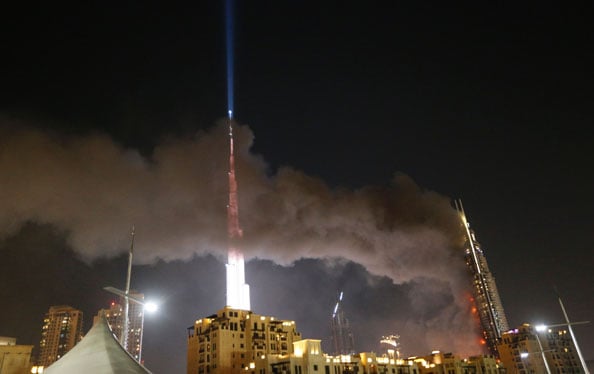Dubai Fire, Address Downtown Dubai