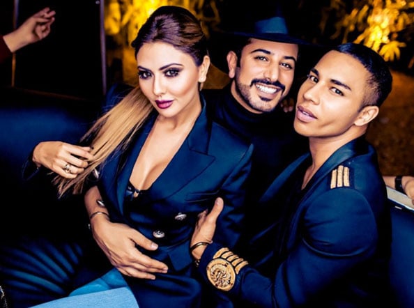 Olivier Rousteing in Dubai and Abu Dhabi