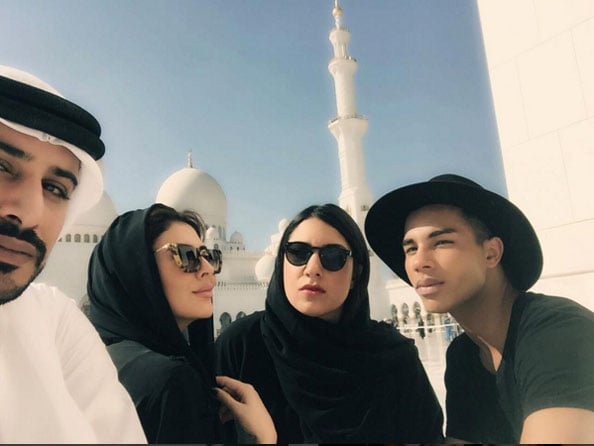 Olivier Rousteing in Dubai and Abu Dhabi