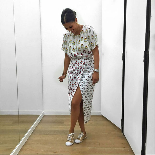@lebrasseacoeur shows us her passion for print is living on into Spring