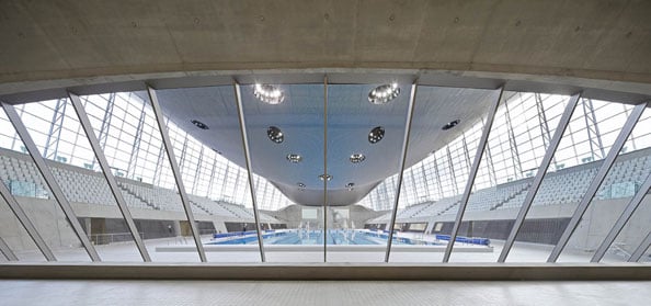 London Olympic Aquatics Stadium Zaha Hadid
