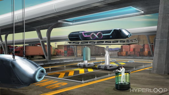hyperloop abu dhabi dubai 15 miniutes