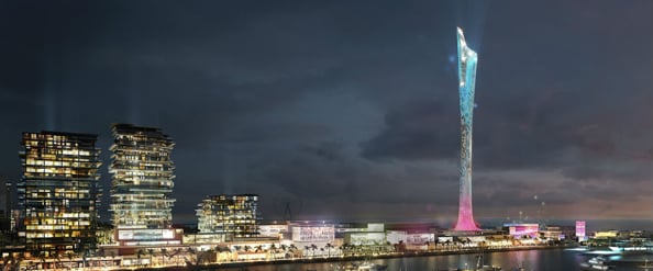 325-metre Base Jump Tower Dubai 10 design