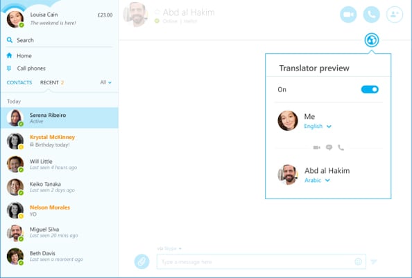 Skype Now Translates Spoken Arabic In Real Time