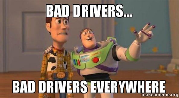 bad drivers dubai