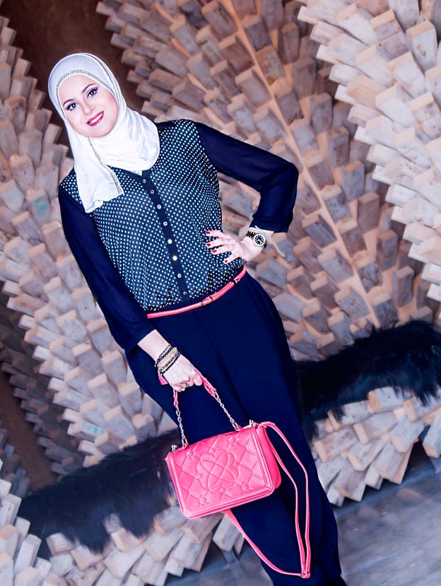 Style blogger Wafa Yahya 
