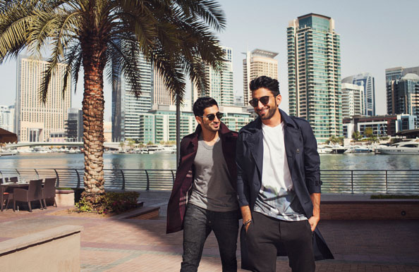 The Art of Trench shoot In Dubai: Anas and Harith Bukhash