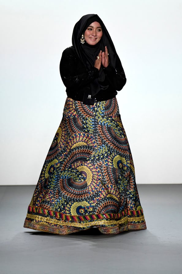 Anniesa Hasibuan, new york fashion weeek