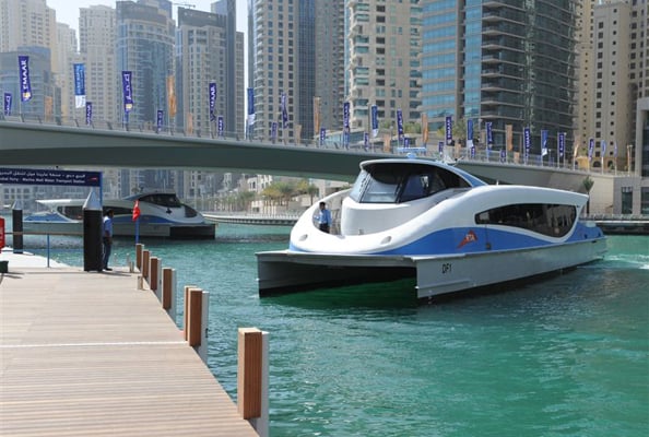 dubai water taxi and ferry