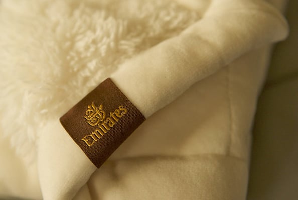 emirates first class blanket
