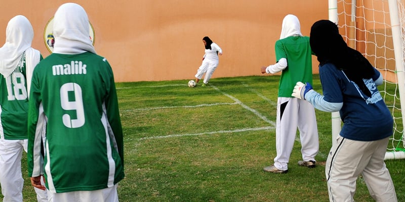 saudi girls football