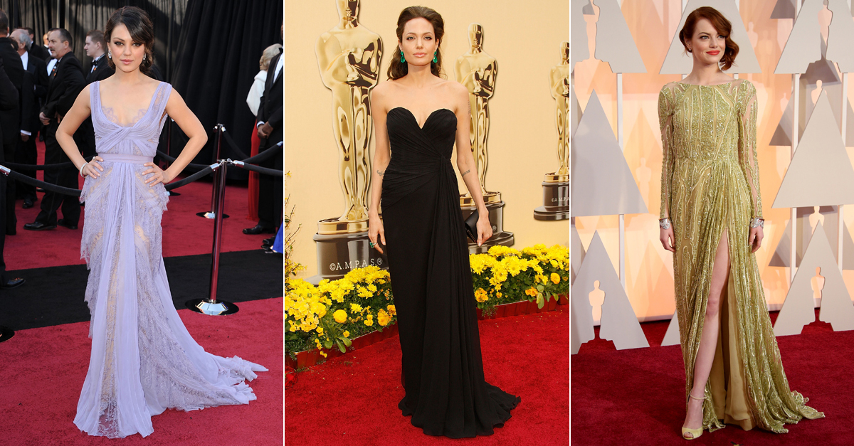 The Best Oscars Dresses Of All Time By Arab Designers