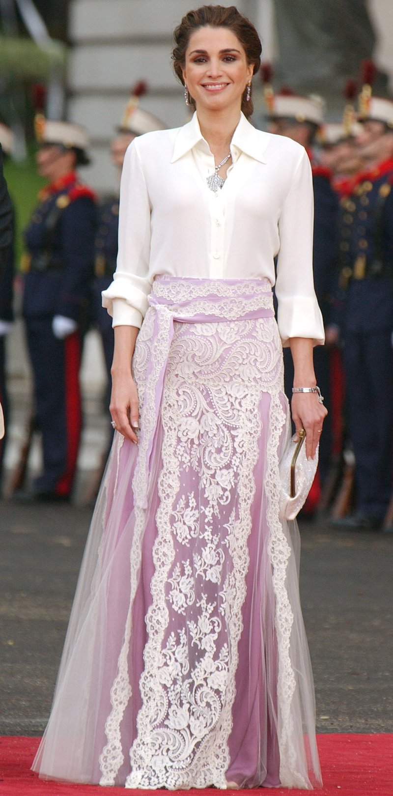 Here Are Times That Hm Queen Rania Of Jordan Stunned In Givenchy