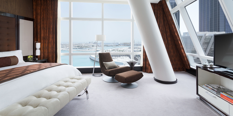 For chic interiors: Rosewood Abu Dhabi
