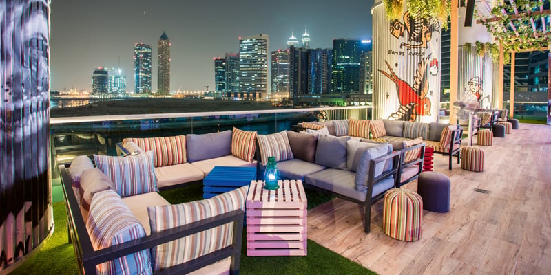 For the ultimate girl’s night out: The Backyard, Steigenberger Hotel, Business Bay