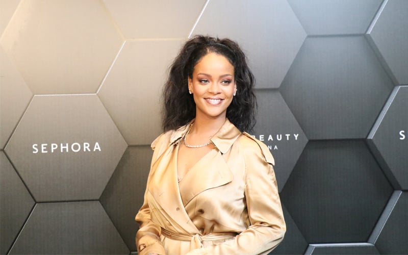 Rihanna’s Dubai make up event 