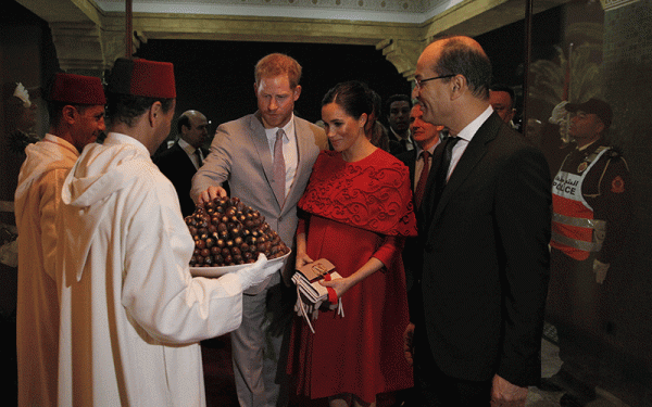 Meghan Markle morocco prince harry emirates woman