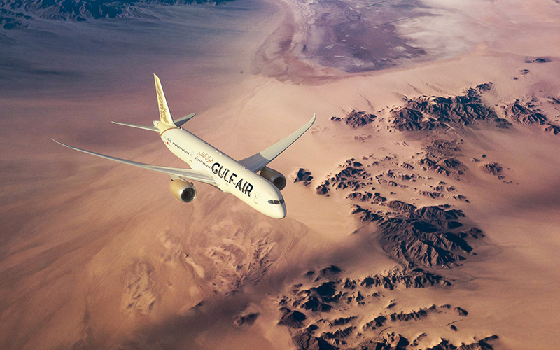 Gulf Air's new Dreamliner business class