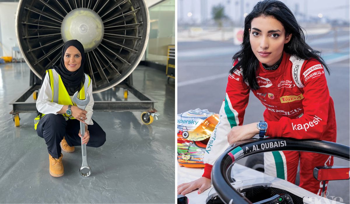 Emirati Women Who Did It First From An Aircraft Engineer To A Race Car