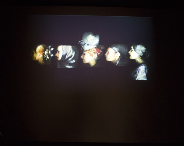Maitha Demithan,Live Portraiture,2014,Art Dubai 2014