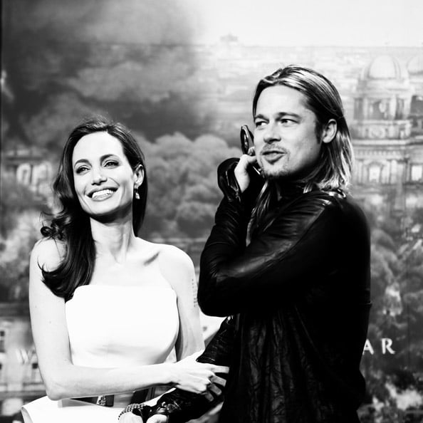 Angelina Jolie and hubby Brad Pitt