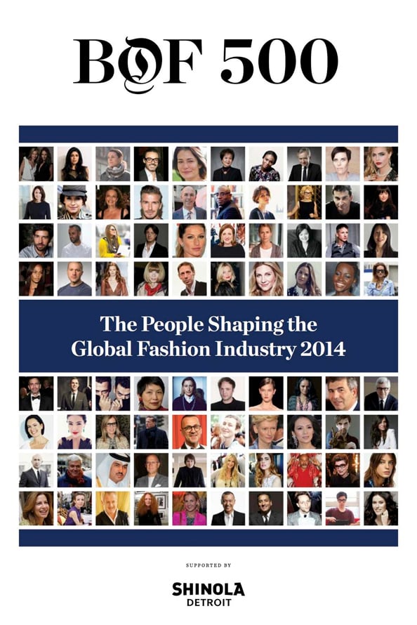 business of fashion 500