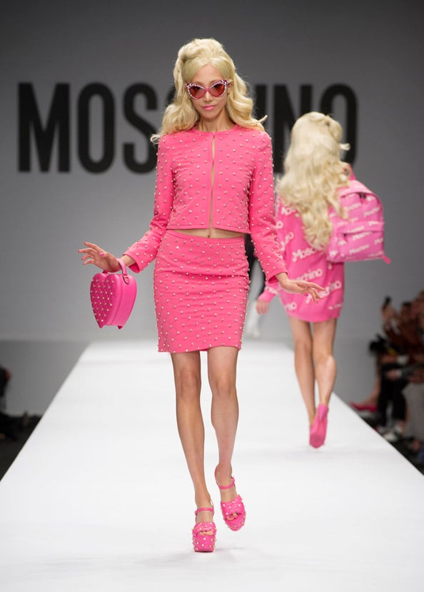 milan fashion week, Moschino Barbie Girl