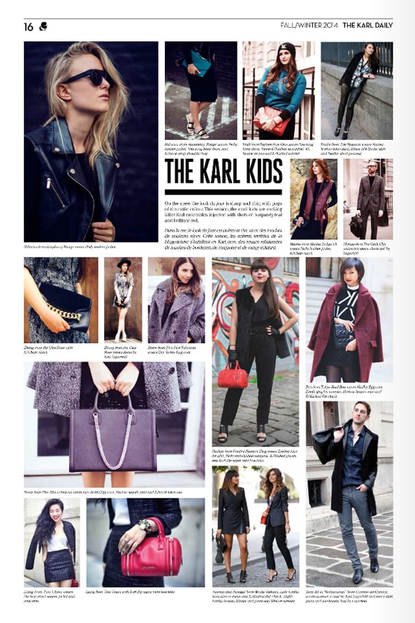 The Karl Lagerfeld Daily Newspaper | Haute Off The Press