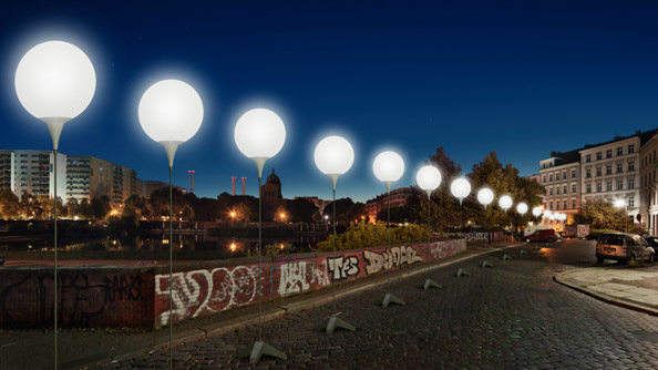 berlin wall installation, Christopher Bauder