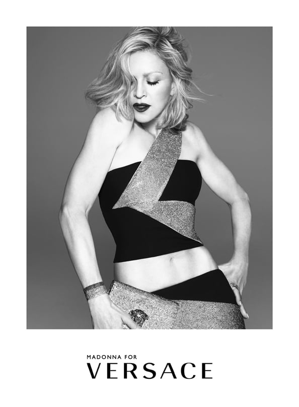 Madonna for Versace spring/summer 2015