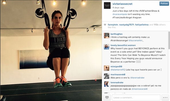 The Victoria's Secret models put themselves through a gruelling fitness regime
