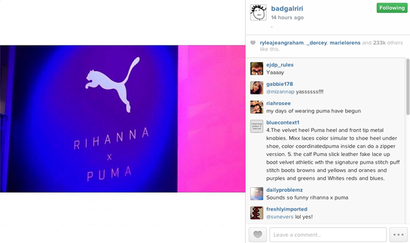 Rihanna x Puma