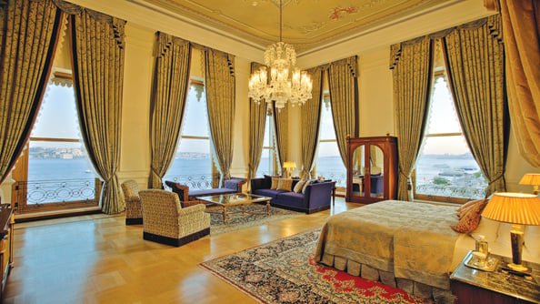 ultan Suite at Ciragan Palace Kempinski,  Istanbul, Turkey