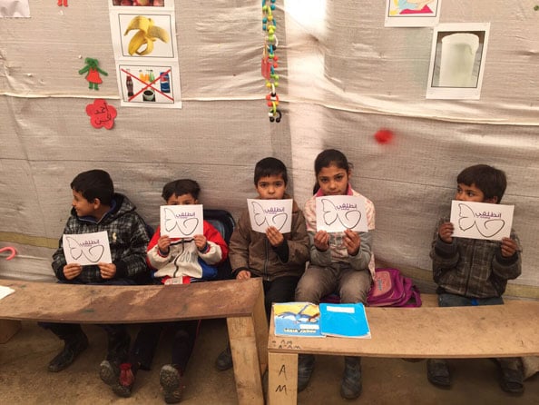 Syrian Refugee Children by Jessica Kahawaty